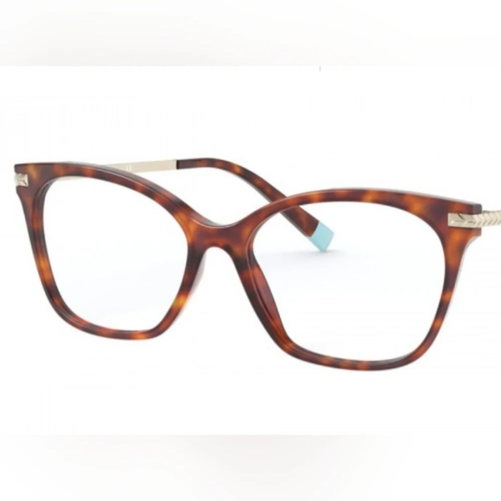 Tiffany & Co TF2194 Perscription Frames Only Havanah Gold Luxury Designer #95